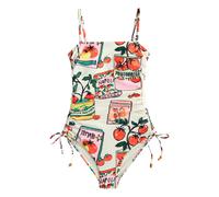 Next Costume intero modellante giallo / verde / rosso / offwhite Donna Next XXL