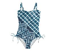 Next Costume intero navy / blu ciano / bianco Donna Next MxH navy / blu ciano / bianco
