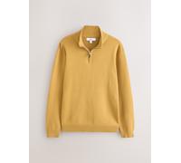 Next Cotton Blend Quarter Zip Jumper xlarge giallo