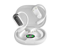 Next Destination | Cuffie senza fili Bluetooth 5.4 Sportive con Gancio Q16S | Cuffie | Impermeabile IPX7, Batteria 40H e cancellazione del rumore | Caschi senza fili Musica | Bianco