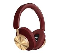 Next Destination - Cuffie wireless Bluetooth 5.3, a basso potente, batteria 40H, regolabili, sportive, cancellazione del rumore, cuffie sovraurali wireless over-Ear rosso