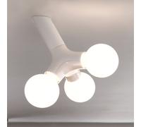 Next DNA lampada a parete/a soffitto 3 luci, E27, DNA-WL-SINGLE-3-WG, SINGLE-3 DNA [Lampade per Interni > Lampade a Soffitto]