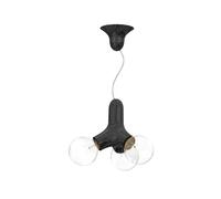Next DNA lampada a sospensione 3 luci, E27, DNA-PL-SINGLE-3-SG, DNA [Lampade per Interni > Lampade a Sospensione]