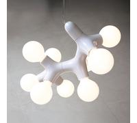 Next DNA lampada a sospensione 9 luci, E27, DNA-PL-QUATTRO-9.1-WG, QUATTRO-9.1 DNA [Lampade per Interni > Lampade a Sospensione]