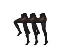 NEXT Donna Confezione Da Tre Paia Di Collant Opachi 100 Denari Nero M
