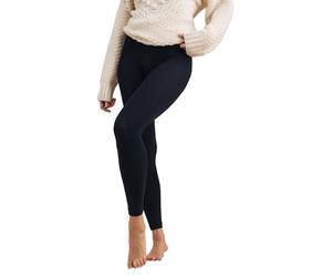 NEXT Donne 1 paio di collant termici con fodera in pile senza piedi Nero M