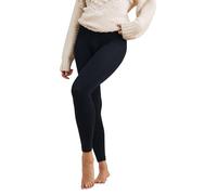 NEXT Donne 1 Paio di Collant Termici con Fodera in Pile Senza Piedi Nero S