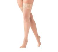 NEXT Donne Autoreggenti resistenti alle smagliature con pizzo sulla parte superiore 15 denari Light Tan XL