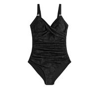 NEXT Donne Costume da Bagno Modellante con Controllo della Pancia Black Lace 46