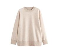 NEXT Donne Felpa Lunga vestibilità Comoda Farina d'avena Naturale XL