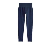 NEXT Donne Leggings a Coste a Vita Alta Senza Cuciture