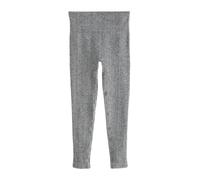 NEXT Donne Leggings a Coste a Vita Alta Senza Cuciture Marna