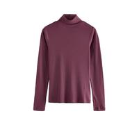 Next Donne Maglia a Collo Alto a Coste a Maniche Lunghe Burgundy L