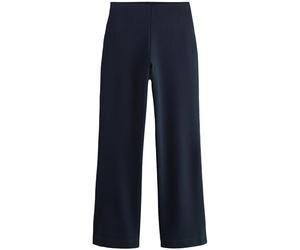 NEXT Donne Pantaloni Ampi in Doppio Jersey Modellanti Navy Blue Pinstripe 36