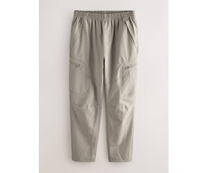 Next DryTech Slim Fit Stretch Utility Cargo Trousers 30s Grigio