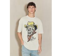 Next EDIT Def Leppard T Shirt large Bianco