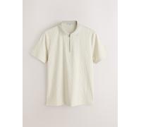 Next Elegante polo jacquard medium crema