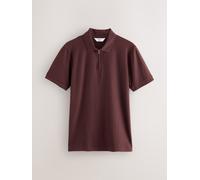 Next Elegante polo jacquard xxxlarge Marrone
