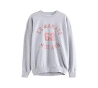 Next Felpa 'Applique Le Marais City' grigio chiaro / pitaya Donna Next XS