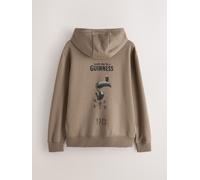 Next Felpa con cappuccio con grafica Guinness medium Marrone