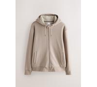 Next Felpa con cappuccio e zip foderata Borg xsmall crema