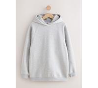 Next Felpa con cappuccio lunga pesante dal taglio rilassato xlarge Grigio