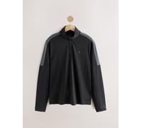 Next Felpa con zip per allenamento Active xlarge Nero