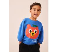 Next Felpa girocollo stampata (3mesi-7anni) 7480cm blu