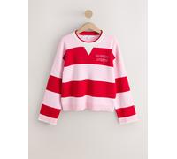 Next Felpa Manica lunga Girocollo large rosa