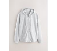 Next Felpa morbida con cappuccio small Grigio