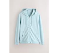 Next Felpa morbida con cappuccio xxxxlarge blu