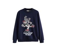 Next Felpa navy / grigio / rosso ciliegia / bianco Uomo Next M