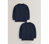 Next Felpa scolastica girocollo 2 Confezione (3-16anni) 98104cm blu