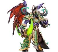 Next Fig MEMORYTOYS - Action figure articolata altamente dettagliata da collezione Illidan il cacciatore di demoni, edizione limitata Black Corrupted Edition, statuetta articolata altamente