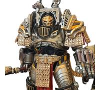 Next Fig WH 40K Stampa 3D Resina Arma Guerrieri Perturabo Primarch Helmet 2 Accessori Pack - Compatibile con action figure in scala 1/18 Applicabile ai prodotti JOYTOY