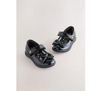 Next Fiocco - Scarpe per la scuola con logo Mary Jane uk1eu33 Nero