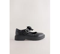 Next Fiocco - Scarpe per la scuola Mary Jane spessa uk12eu305 Nero