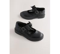 Next Fiocco - Scarpe per la scuola Mary Jane spessa uk9eu265 Nero