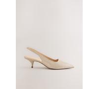 Next Forever Comfort Curvy Slingback Low Heels eu375 Oro