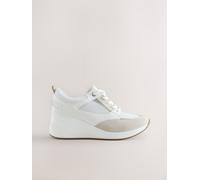 Next Forever Comfort Glam Scarpe da ginnastica Zeppe eu38 Bianco