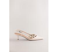 Next Forever Comfort Harness Scarpe con tacco eu375 crema