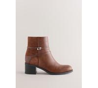 Next Forever Comfort Standard/Wide Fit Block Heeled Boots eu375 Marrone