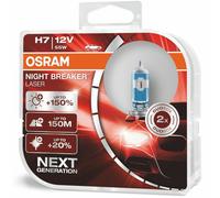 Next Generation OSRAM H7 12V 55W +150% Night Breaker Laser Auto Faro Lampadine 2