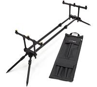 Next Generation Tackle NGT Quickfish Pod 3 Rod Pod robusto leggero completamente regolabile per pesca alla carpa
