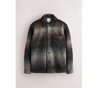 Next Giacca-camicia con motivo a scacchi scuro xlarge Grigio