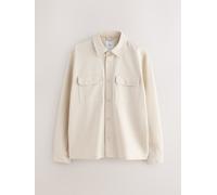 Next Giacca-camicia in jersey twill con bottoni automatici xxxlarge crema