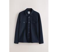 Next Giacca-camicia in jersey twill con bottoni automatici xxxxlarge blu