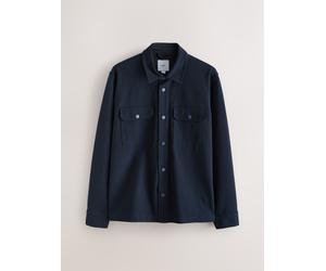 Next Giacca-camicia in jersey twill con bottoni automatici xxxxlarge blu