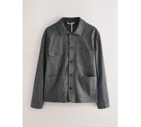 Next Giacca da lavoro in cotone spazzolato elegante xlarge Grigio