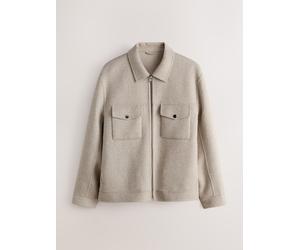 Next Giacca elegante N. Premium con lana small Naturale